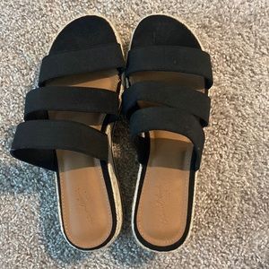 Black sandals